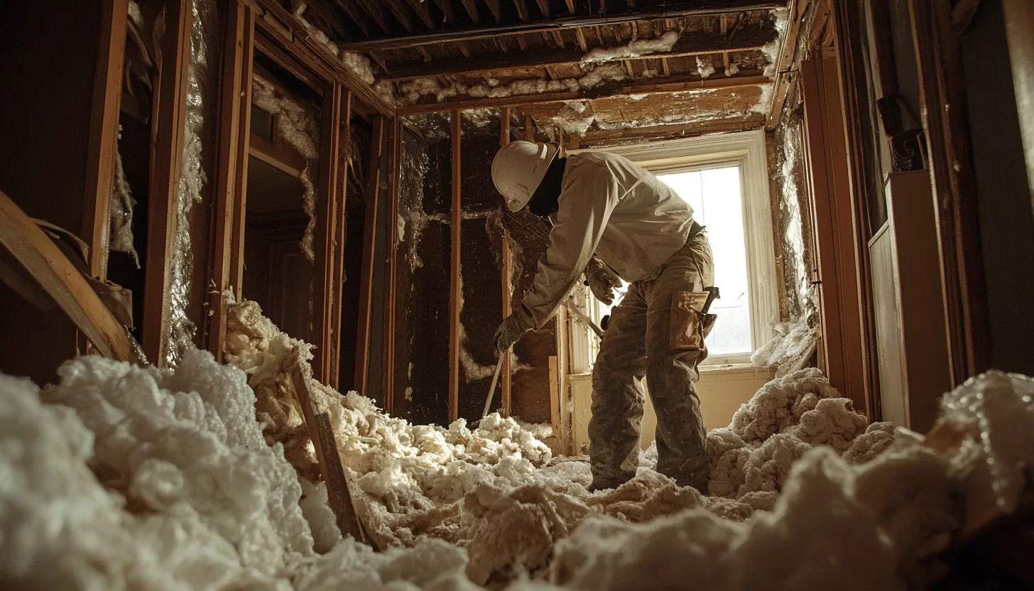 How Do You Get Rid of Insulation